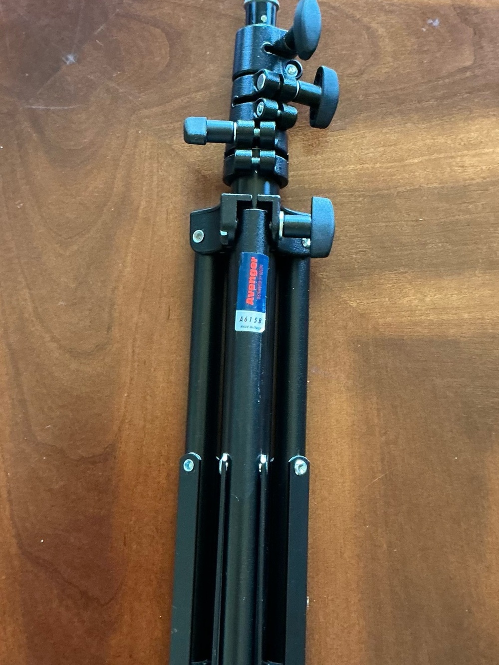 Avenger Black Photo/Video Tripod Stand with Adjustable Head